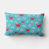 救命ブイ付きカニ ランバークッション (裏面)