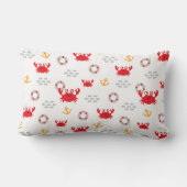 救命ブイ付きカニ ランバークッション (裏面)