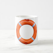 救命ブイ コーヒーマグカップ (中央)