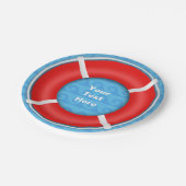 救命ブイ ペーパープレート (アングル)