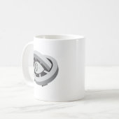 救命ボートのマグ コーヒーマグカップ (正面左)