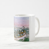 救命ボートの翌朝のRMSの巨大な生存者 コーヒーマグカップ (正面右)