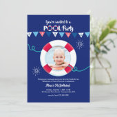 救命具の写真の招待の航海のな旗 招待状 (スタンド正面)