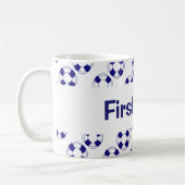 救命具を持つ一等航海士 コーヒーマグカップ (左)