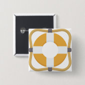 救命士 缶バッジ (正面&裏面)