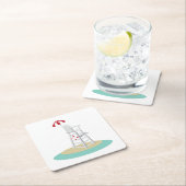 救命用スタンド スクエアペーパーコースター (インサイチュ)