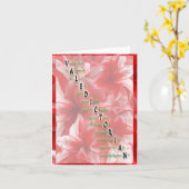 救命祭の カード (黄色い花)