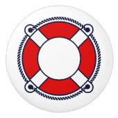 救命航海の救助器の救命ブイ セラミックノブ (正面)