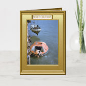 救命艇のデッキからの練習 シーズンカード (正面)