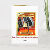 救命艇ベル誕生日 カード (裏面)