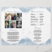 救命雲鳥の葬儀順序 チラシ (裏面)