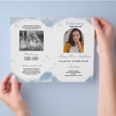 救命雲鳥の葬儀順序 チラシ (手)