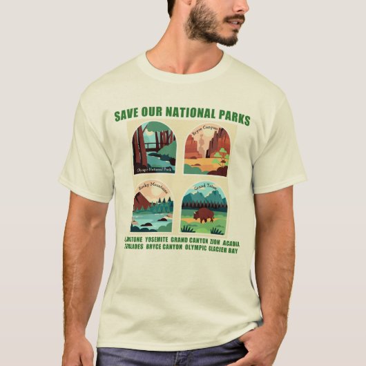 救国立公園 Tシャツ (正面)