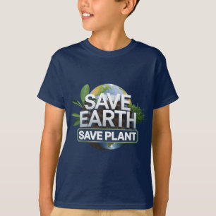「救土地救地の環境デザイン」 Tシャツ