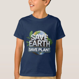 「救土地救地の環境デザイン」 Tシャツ