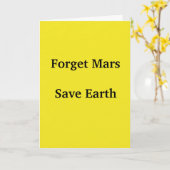 救土 カード (黄色い花)