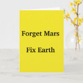 救土 カード (黄色い花)