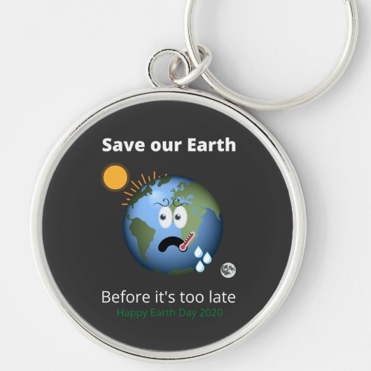 救地球 キーホルダー (正面)