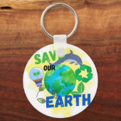 救地球 キーホルダー (裏面)