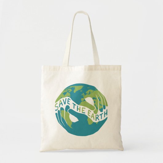 救地球 トートバッグ (正面)