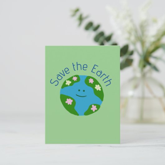 救地球 ポストカード (スタンド正面)