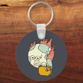 救地球 – 地球の日 キーホルダー (正面)