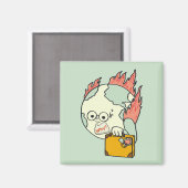 救地球 – 地球の日 マグネット (正面/裏面)