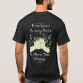 救地球,地球の日,愛の地球,パーソナライズ Tシャツ (裏面)