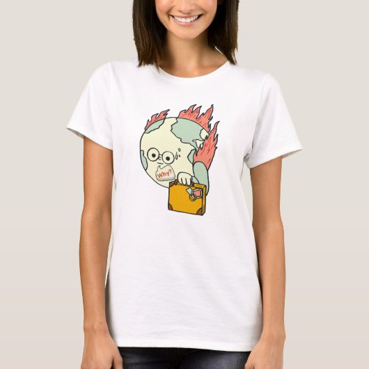 救地球 – 地球の日 Tシャツ (正面)