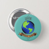 救地球 缶バッジ (正面&裏面)