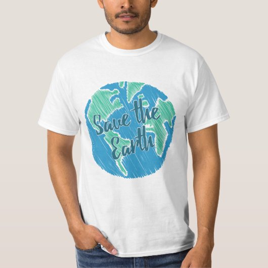 救地球 Tシャツ (正面)