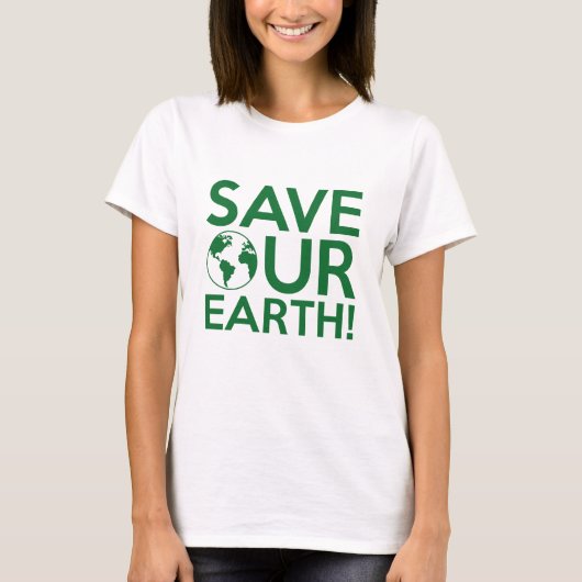 救地球 Tシャツ (正面)