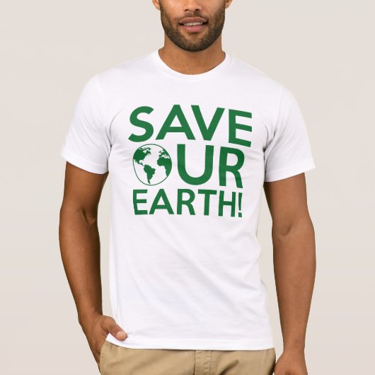 救地球 Tシャツ (正面)