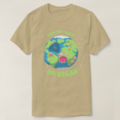 救地球 Tシャツ (デザイン正面)