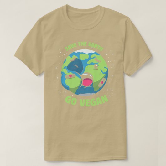 救地球 Tシャツ (デザイン正面)