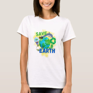 救地球 Tシャツ