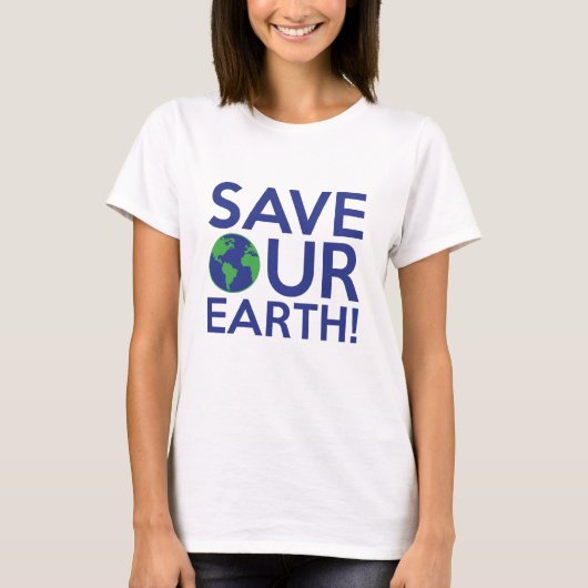 救地球 Tシャツ (正面)