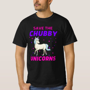 救太った一角獣 Tシャツ