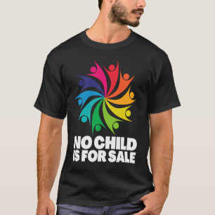 救子供達が人身売買をストップ止める Tシャツ