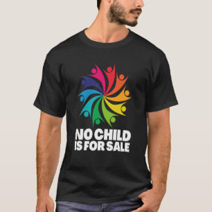 救子供達が人身売買をストップ止める Tシャツ
