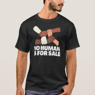救子供達が人身売買をストップ止める Tシャツ