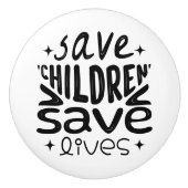 救子救生 セラミックノブ (正面)