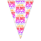 救子救生 バンティングフラッグ (第1の旗)