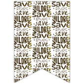 救子救生 バンティングフラッグ (第1の旗)