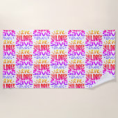 救子救生 ビーチタオル (正面)