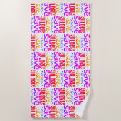 救子救生 ビーチタオル (正面)