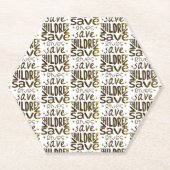 救子救生 ペーパーコースター (正面)