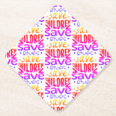 救子救生 ペーパーコースター (正面)