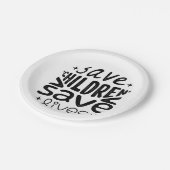 救子救生 ペーパープレート (アングル)