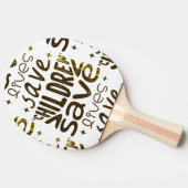 救子救生 卓球ラケット (横)